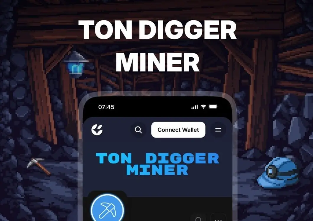 Криптоигра Ton Digger ⛏️ — ненадежный сервис и просто скам 