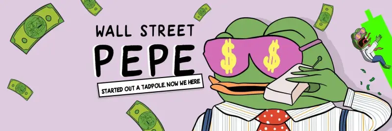 Wall Street Pepe — ваш билет в мир мемкоинов с иксами 