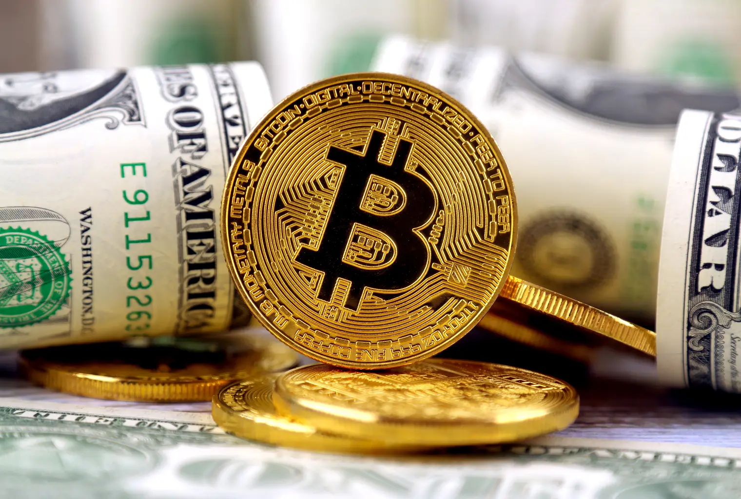 Цена Bitcoin Доллары и биткоин