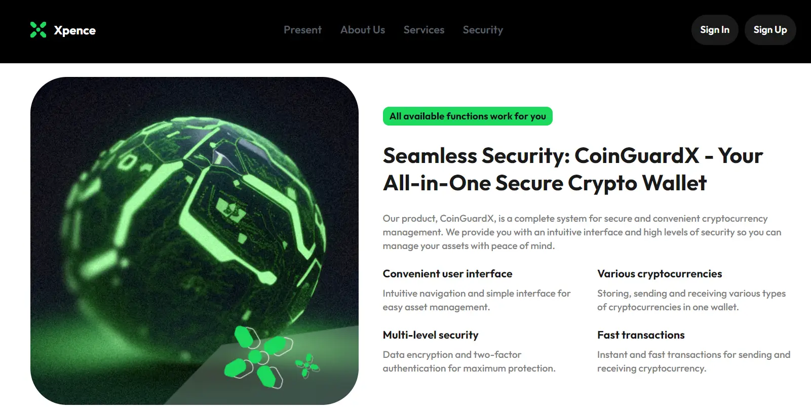 Xpence.io Wallet Сайт xpence.io