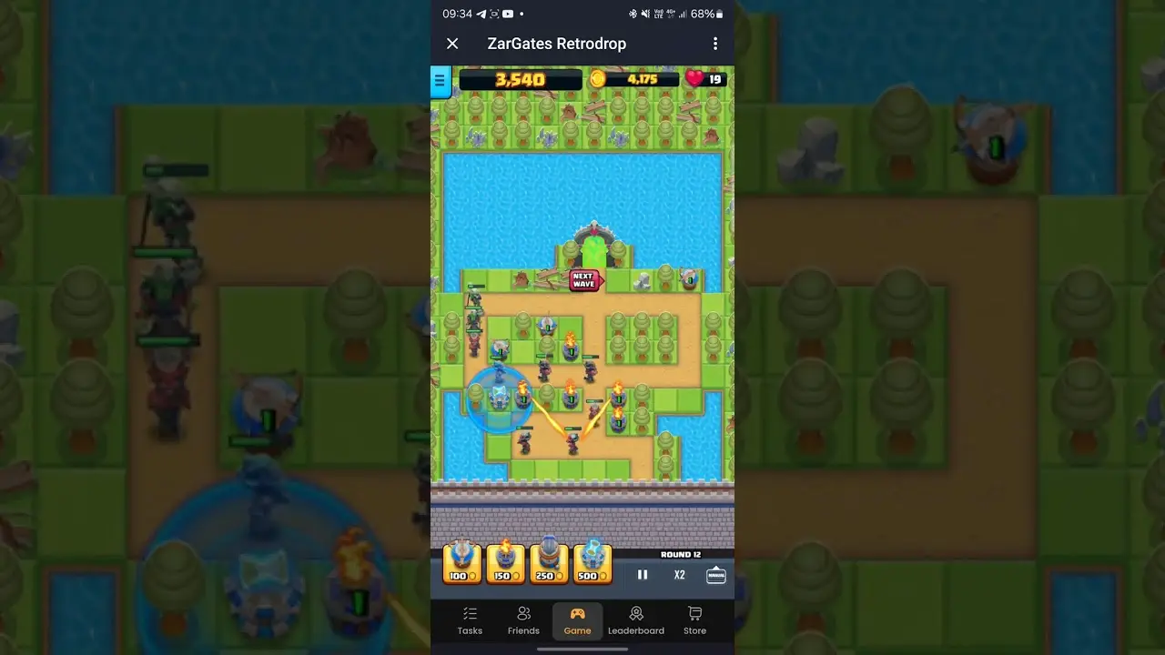 Игровой процесс ZarGates Геймплей ZarGates