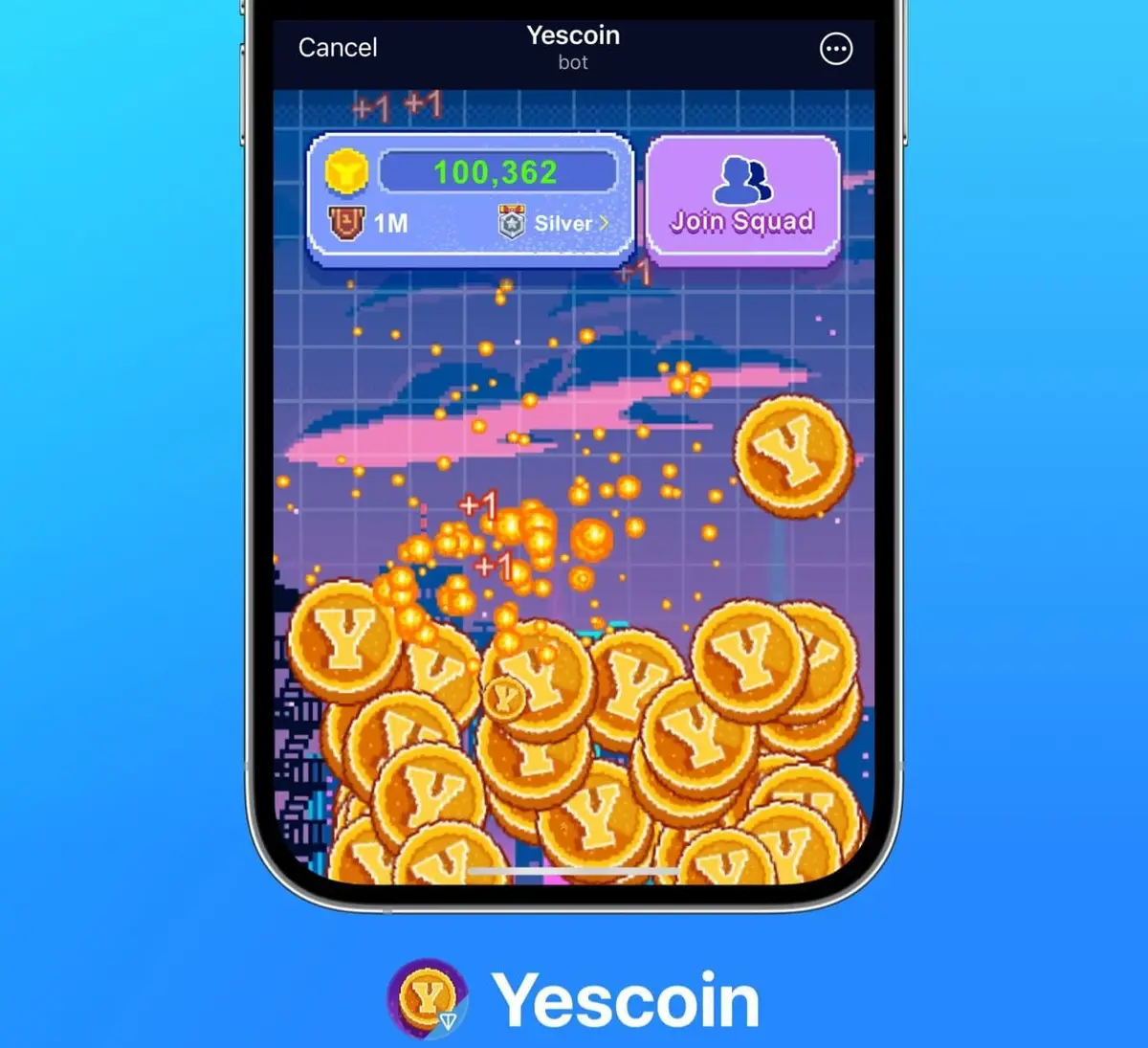 Крипто игра YesCoin бесполезная трата времени Крипто игра YesCoin мошенники